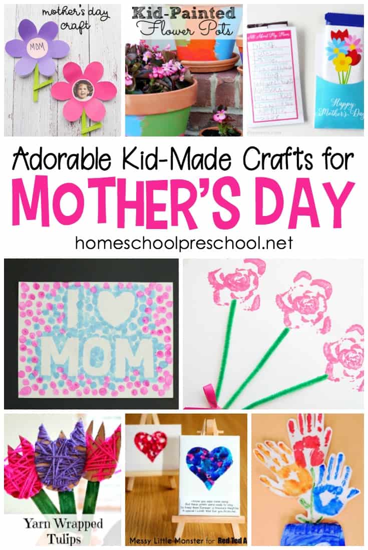 Mothers Day Crafts Kids Can Make for Mom