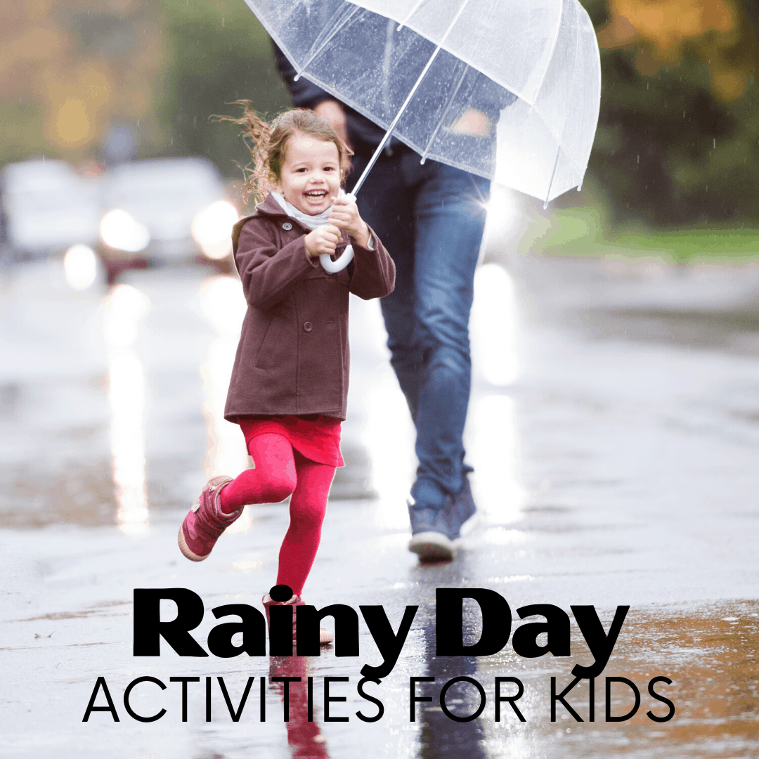 Come discover some fun rainy day activities for preschoolers to enjoy. Whether you spend the day indoors or outside in the rain, we've got you covered.