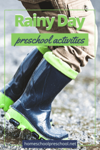 20 Rainy Day Activities for Preschoolers