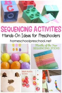 Hands-On Sequencing Activities for Preschoolers