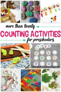 Hands-On Number Recognition and Counting Activities
