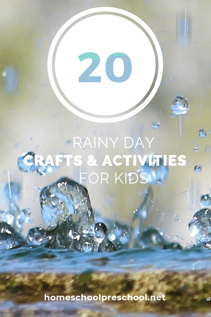 rainy-day-crafts-2 Butterfly Crafts for Preschoolers