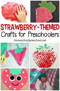 Quick and Easy Strawberry Crafts for Preschoolers