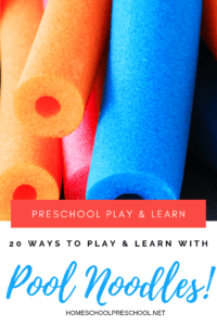 Play and Learn with These Pool Noodle Ideas