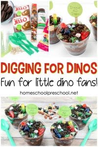 Dinosaur Food: Digging for Dinosaurs Snack