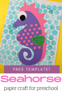 Seahorse Art for Kids