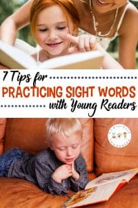 7 Tips for Sight Word Practice with Young Readers