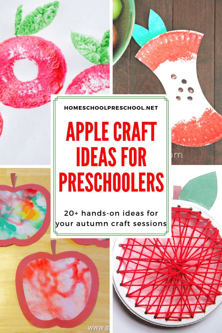 apple-crafts-1 Preschool Apple Craft