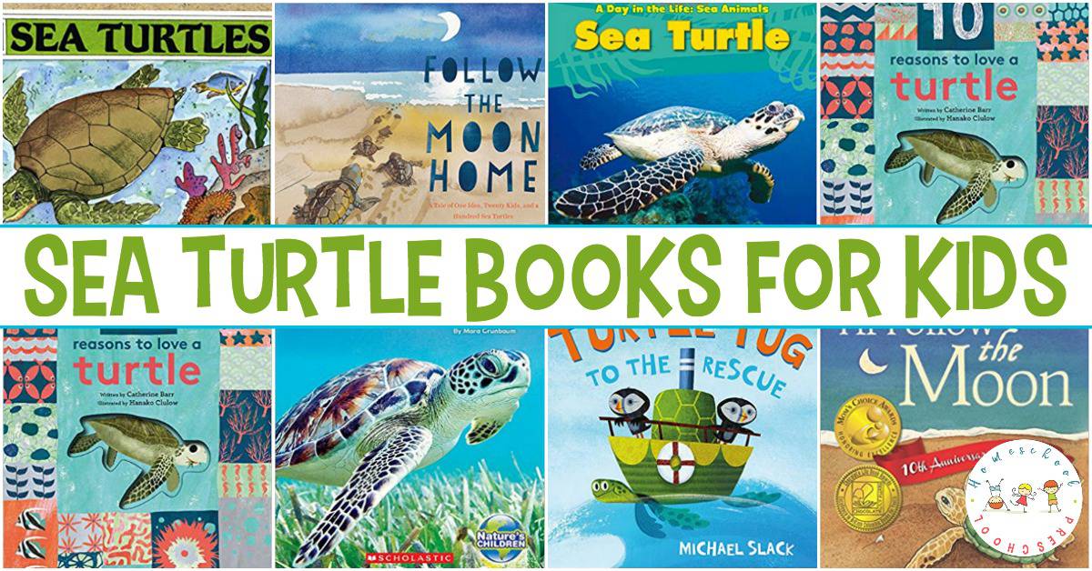 Sea turtles are amazing creatures. These fiction and nonfiction sea turtle books will introduce kids to these amazing sea creatures!