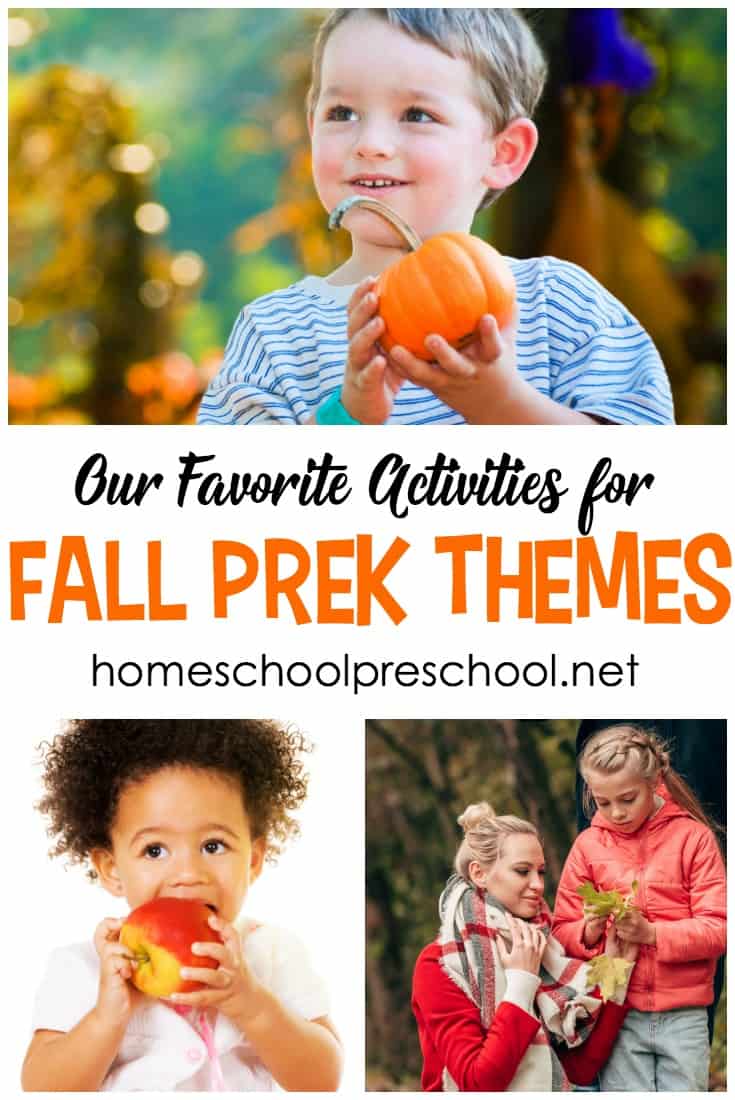 Autumn has arrived! Celebrate autumn with this awesome collection of activities that will help you plan your fall preschool theme.