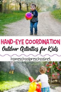 8 Outdoor Hand Eye Coordination Activities for Kids