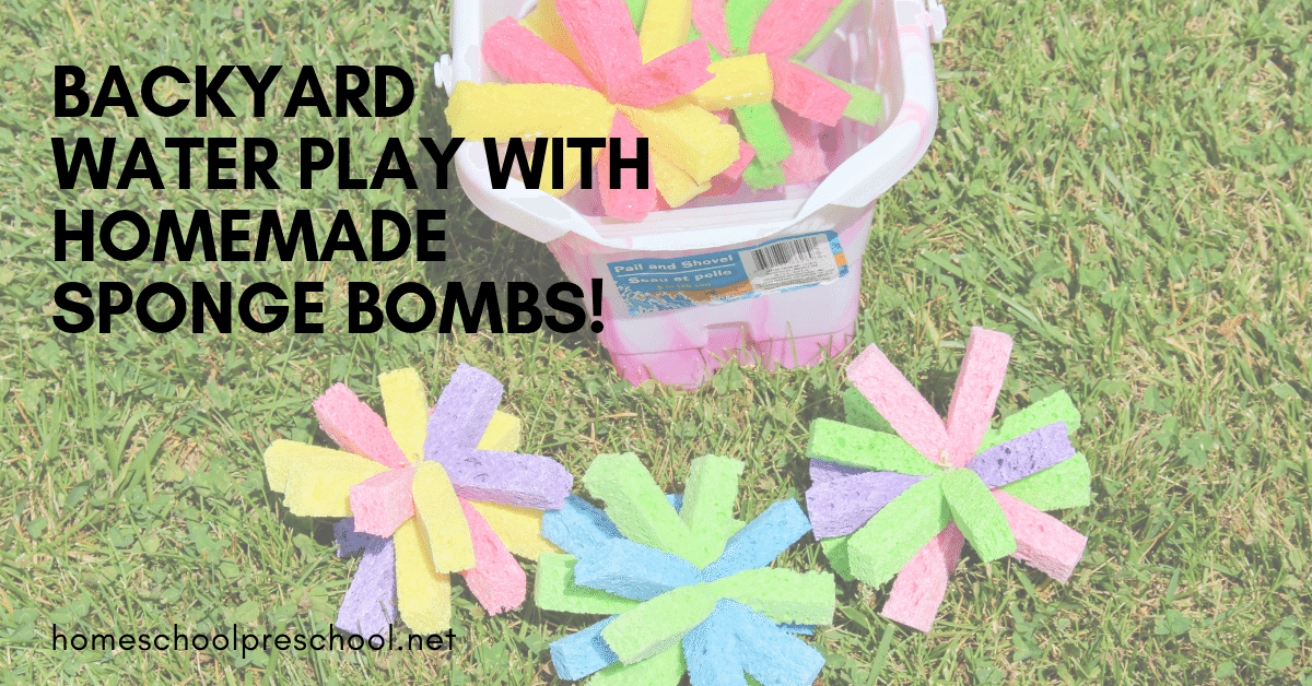 Have you ever made sponge water bombs with your kids? If not, check out the super simple tutorial below. Get ready for an amazing afternoon of summer fun! 