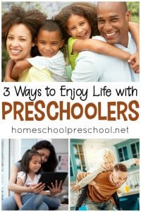 How to Enjoy Life with Preschoolers