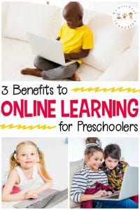 3 Benefits to Online Learning for Preschoolers