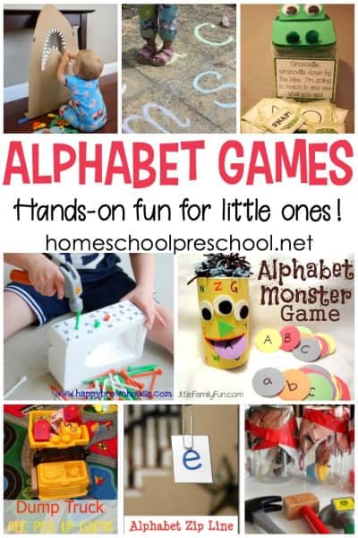 Fun Alphabet Games for Preschoolers - Learn Letters &amp; Sounds!