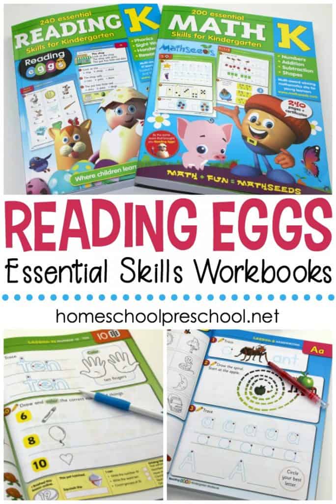 Reading Eggs Workbooks: A Review of Essential Skills Workbooks