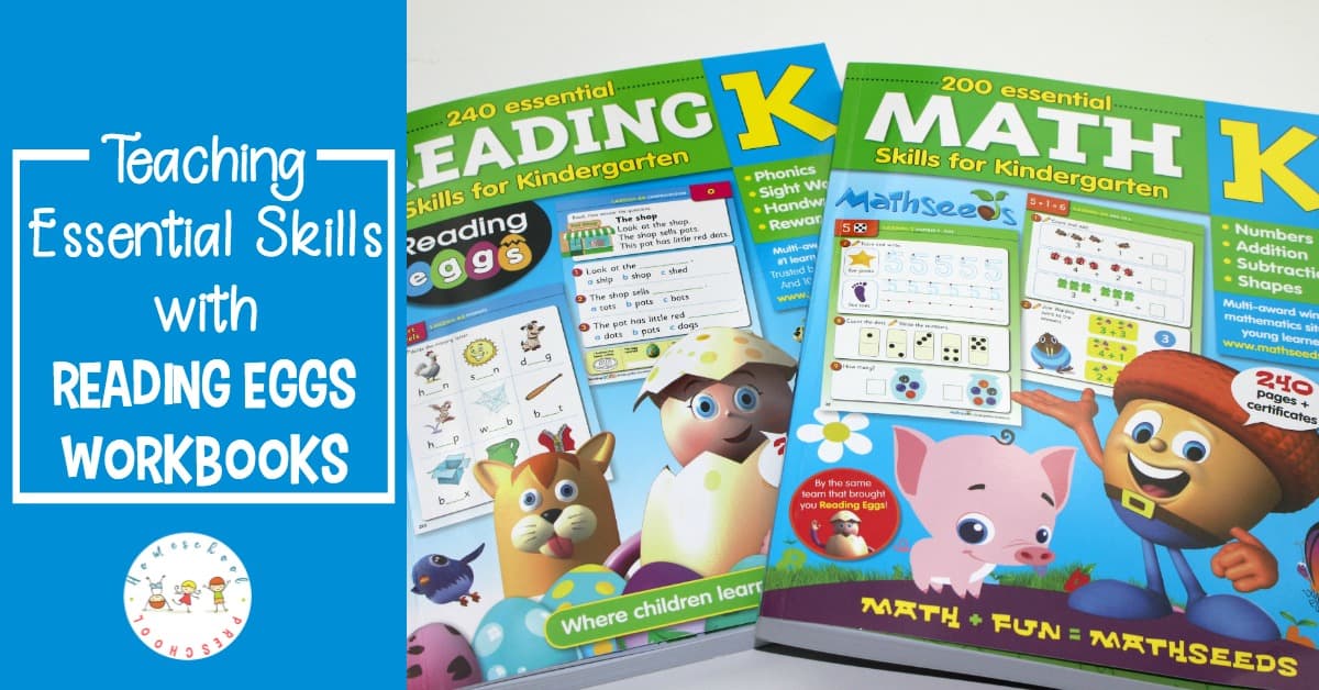 Many preschool and kindergarten children learn to read with the help of Reading Eggs. Now, you can enhance those lessons with Reading Eggs workbooks!