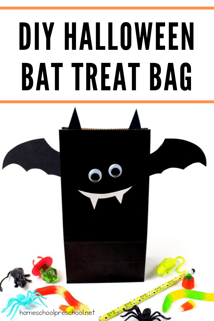 bat-treat-bag-1 Bat Crafts for Preschoolers