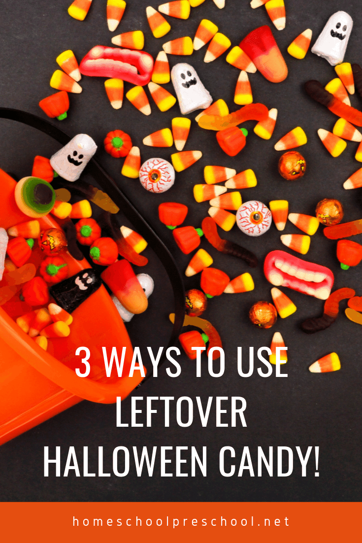 Are you looking for ways to use up your leftover Halloween candy? If so, check out these fantastic ideas that will get your kids' creative juices flowing!