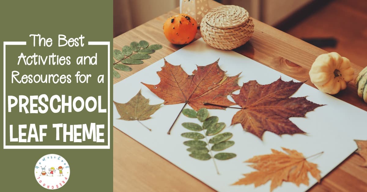 Fun leaf themed activities, resources, book lists, and printables to round-out your preschool leaf theme. Add these to your fall preschool themes.