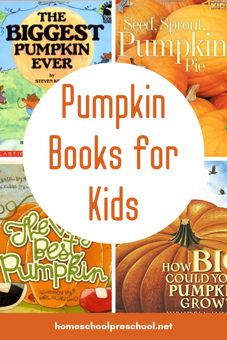 pumpkin-books-3 Pumpkin Life Cycle Preschool Activities