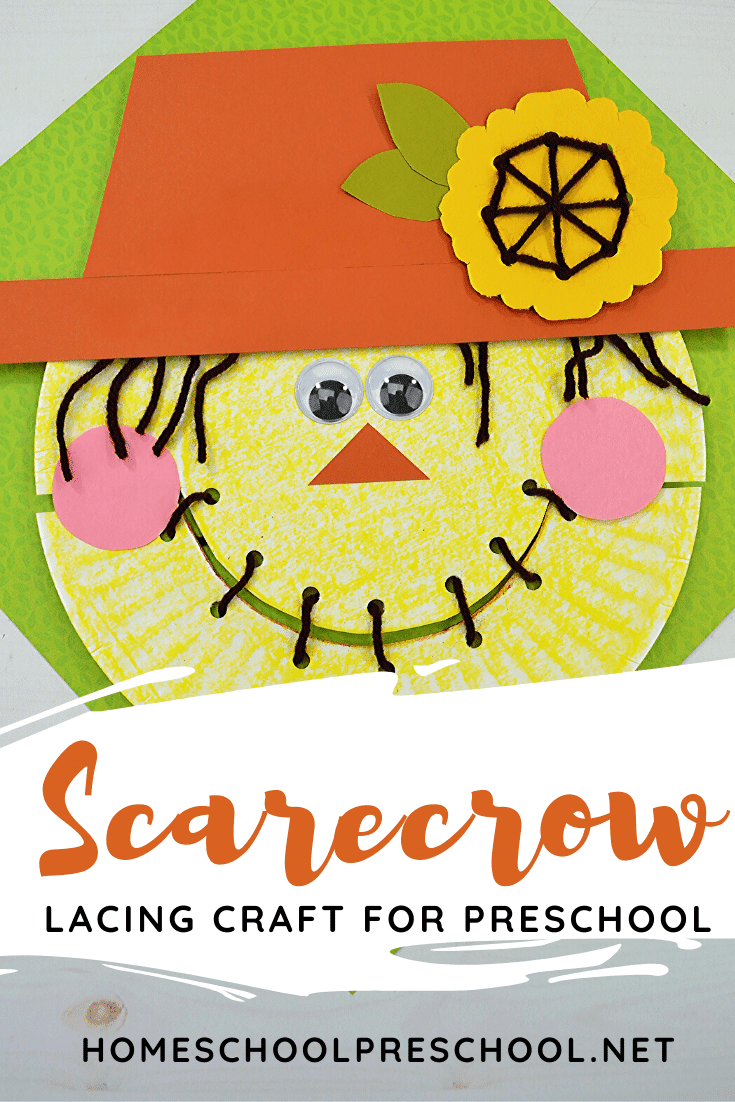 scarecrow-pp-craft-3 Fine Motor Paper Plate Scarecrow Craft