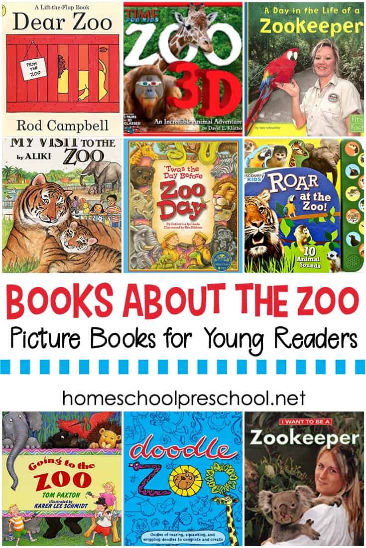 Let's read about the zoo! Grab one or more of these fun zoo books for preschool readers, and snuggle up with your favorite little monkey.