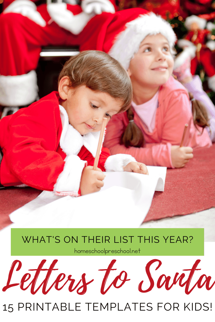 A simple letter to Santa template could be just what you need to get your reluctant writer to pick up a pencil! Check out these creative options!