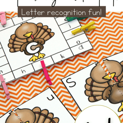 Turkey Alphabet Games for Preschoolers