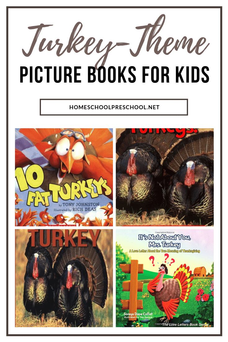 Are you looking for a few fun and fabulous turkey books for preschool? Then you have to check out these fantastic fiction and nonfiction turkey books!