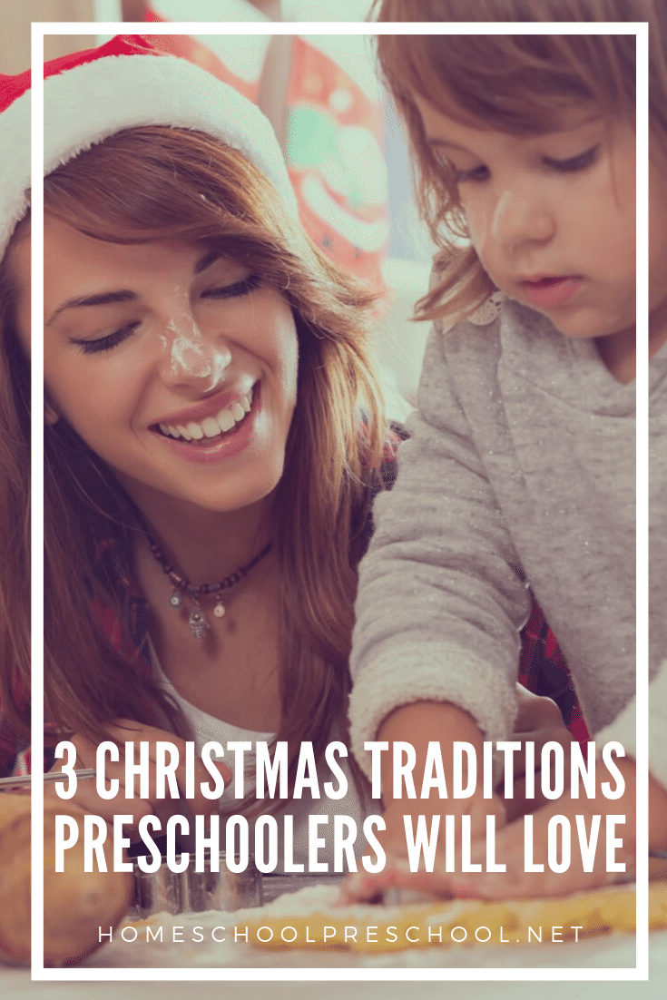 Looking for simple Christmas traditions to start this year? Discover three simple but meaningful traditions preschoolers will love!