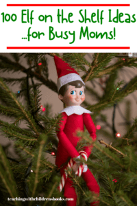 Easy Preschool Elf on the Shelf Ideas