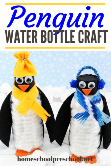 How to Make a Water Bottle Penguin Craft for Kids