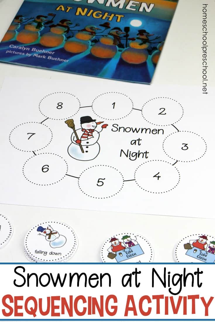 Young readers will have a blast with this Snowmen at Night sequencing activity. With four versions of the sequencing cards, it's easy to differentiate for all learning levels. 