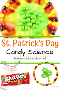 Skittles Science Project for St. Patrick’s Day