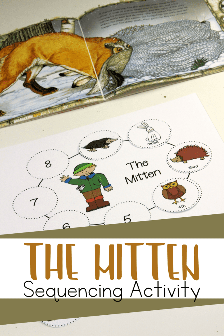 The Mitten Story Sequence