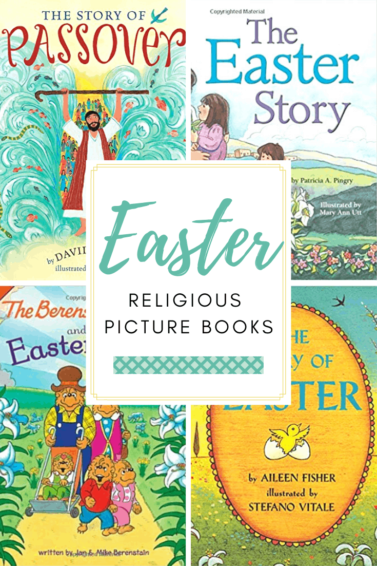 Fill your seasonal book baskets with this great collection of Christian Easter books for kids. They'll help your kids remember the true meaning of Easter!