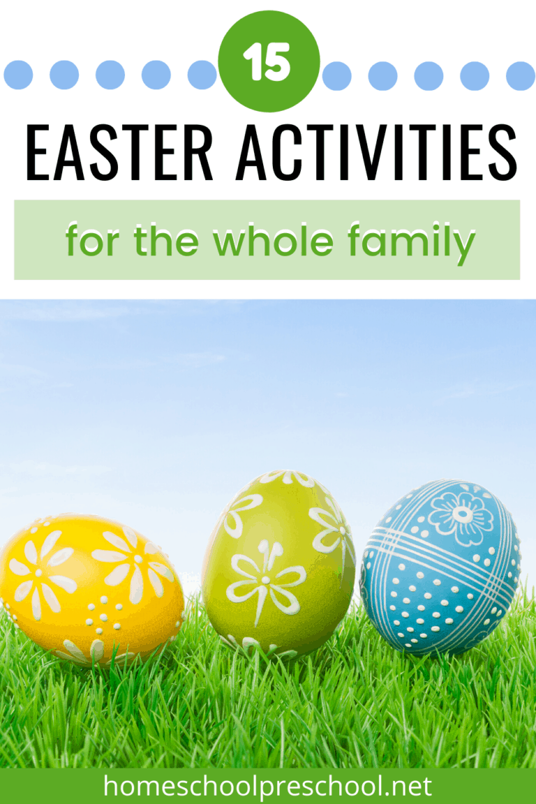15 Preschool Easter Activities