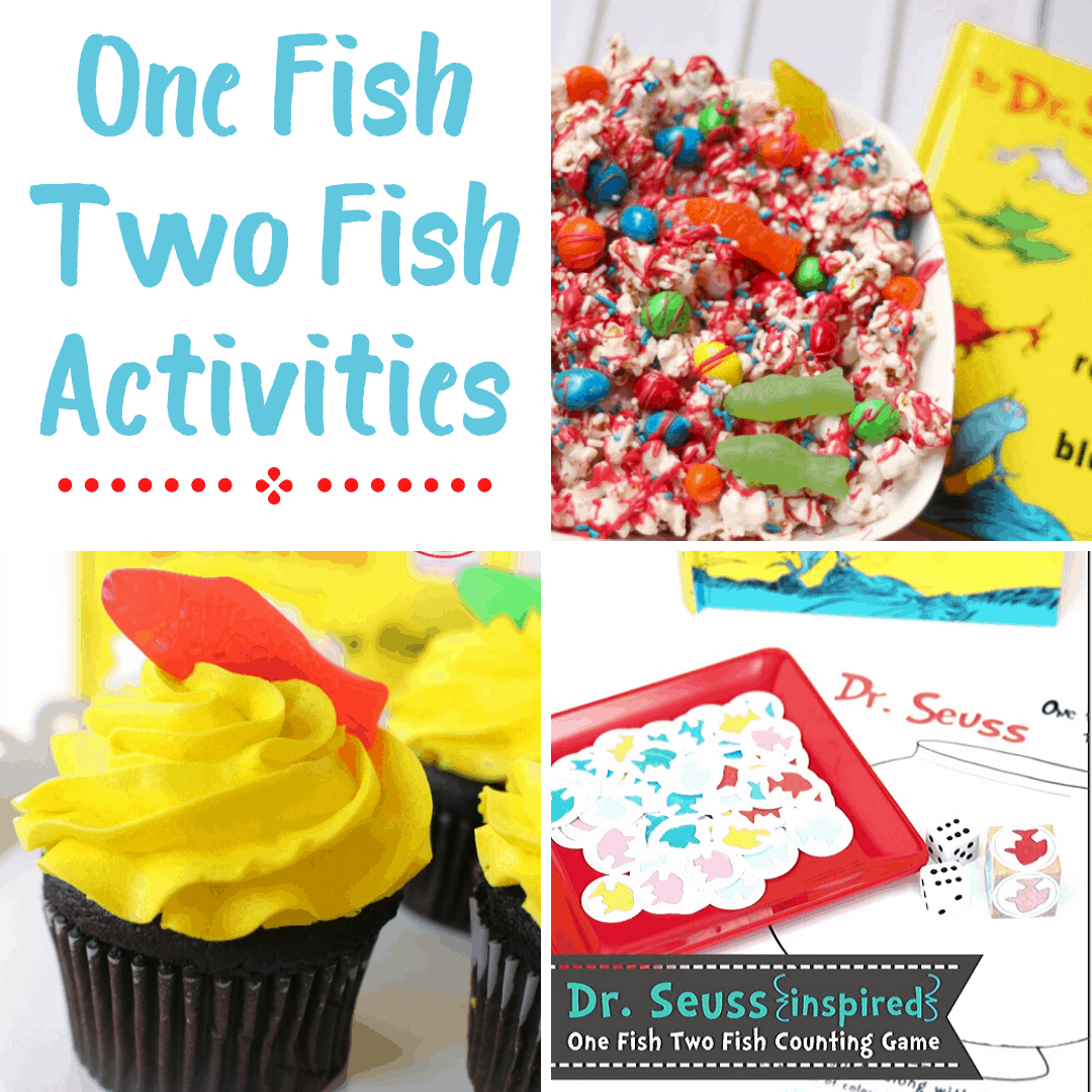 Discover fifteen hands-on One Fish Two Fish printables and activities to use alongside the Dr. Seuss book. Your preschoolers will love them!