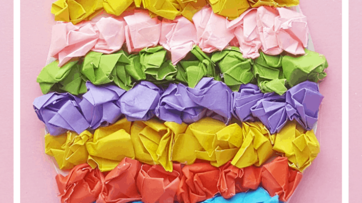 tissue-paper-egg-2-720x405 Paper Crafts for Preschoolers