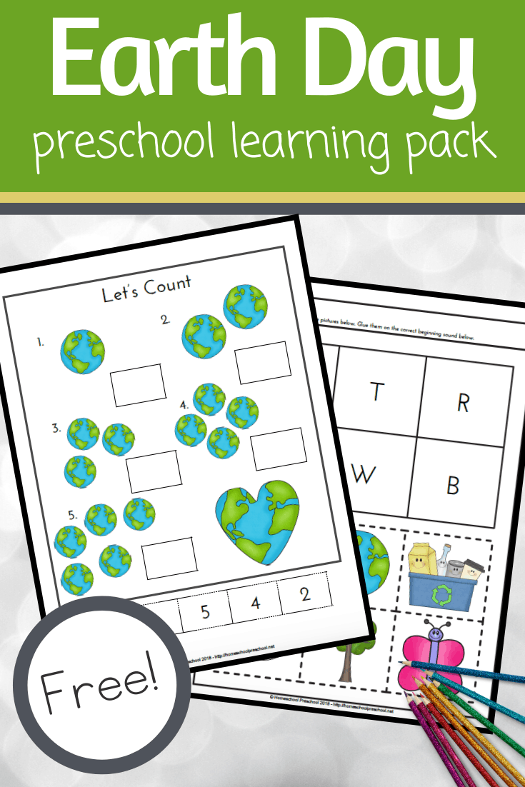 Enhance your Earth Day preschool celebrations with this mini-learning pack. Add these Earth Day worksheets for preschool to your upcoming lessons.