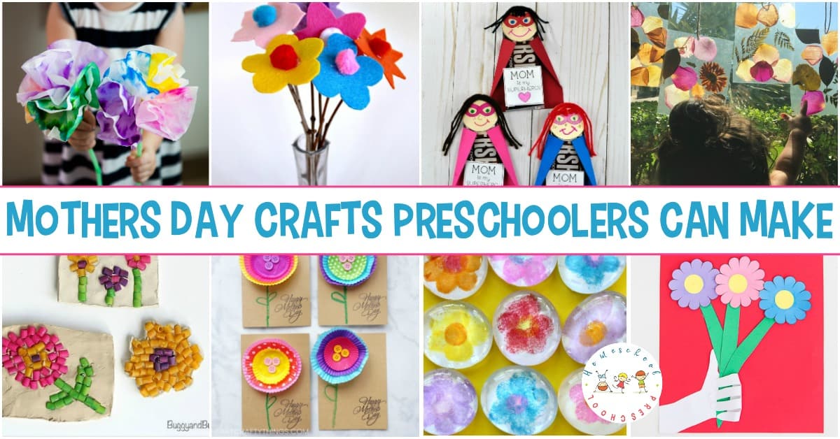 Show Mom a little love with one or more of these Mothers Day gifts preschoolers can make. There are 25 creative ideas to choose from. 