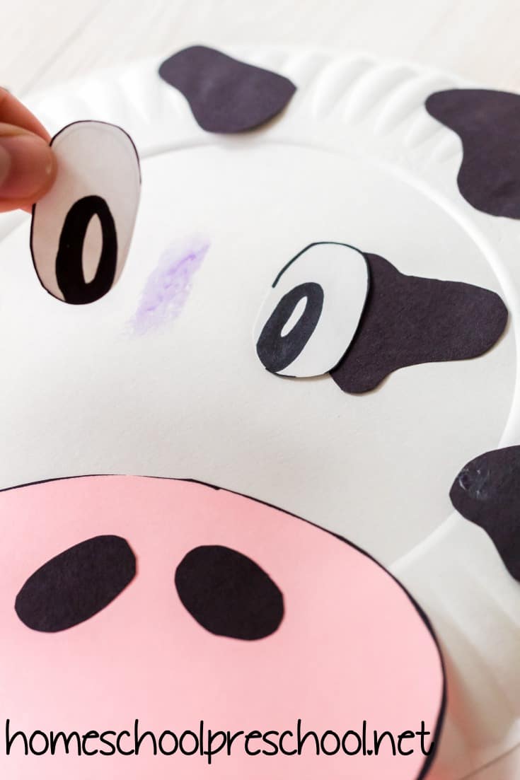 preschool-cow-craft Paper Plate Cow Craft