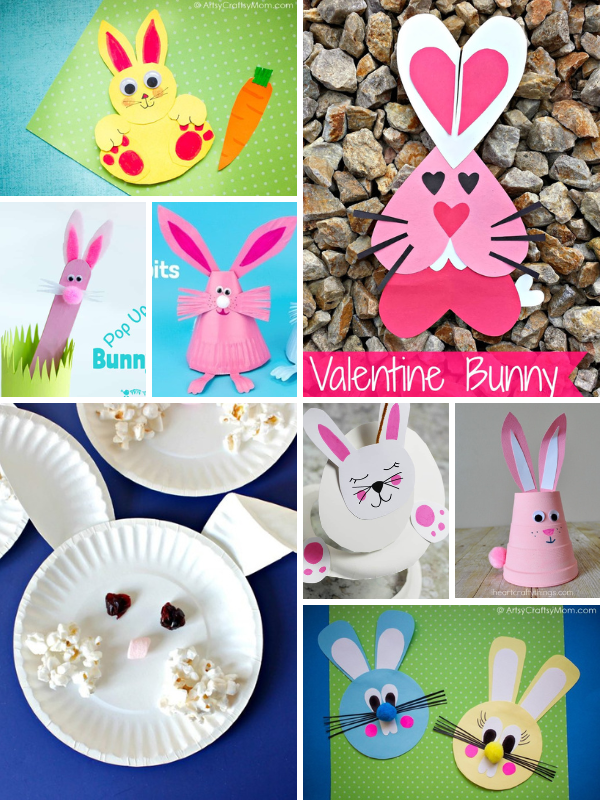 Rabbit Crafts for Preschoolers
