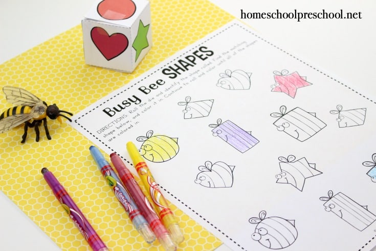 This free preschool honey bee math worksheet pack will have young learners buzzing about numbers, counting, and more! Perfect for spring and summer math!