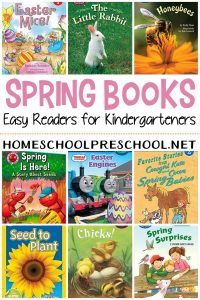 Spring Books for Kindergarten