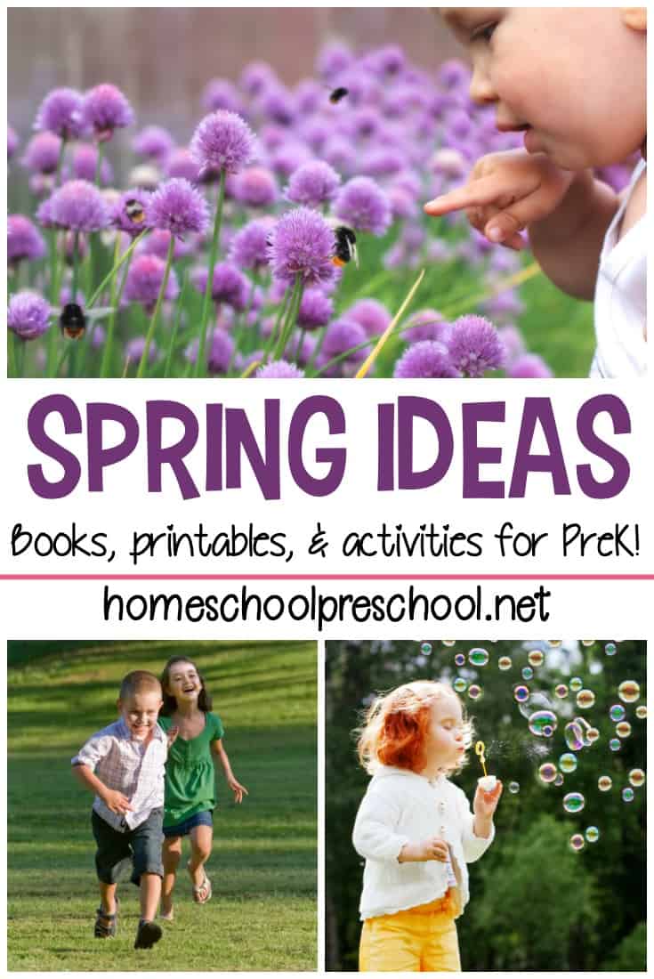 Spring has sprung, and you're going to love these spring ideas for preschool! Explore an amazing collection of books, printables, and resources for spring.
