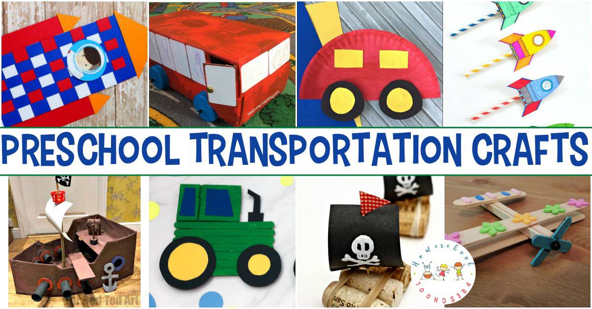 transportation-activities-for-preschoolers Preschool Transportation Crafts