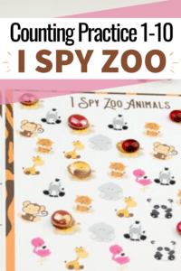 I Spy Zoo Animals Counting Fun