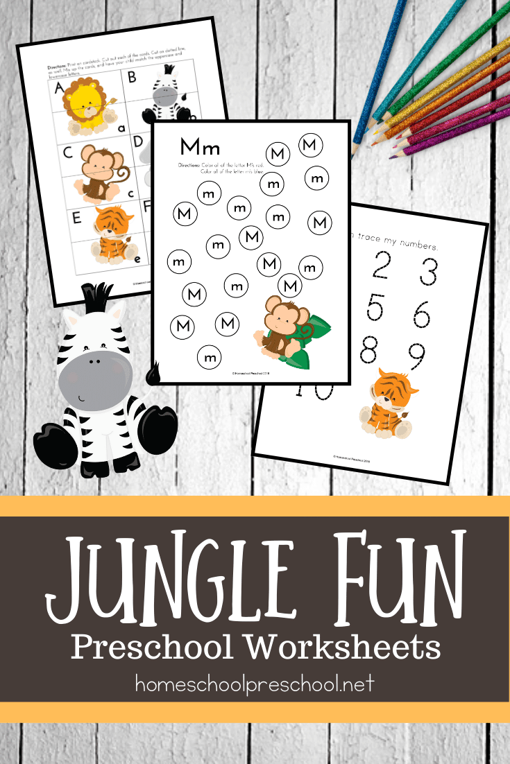 jungle-pack-1 Jungle Animal Books for Preschoolers